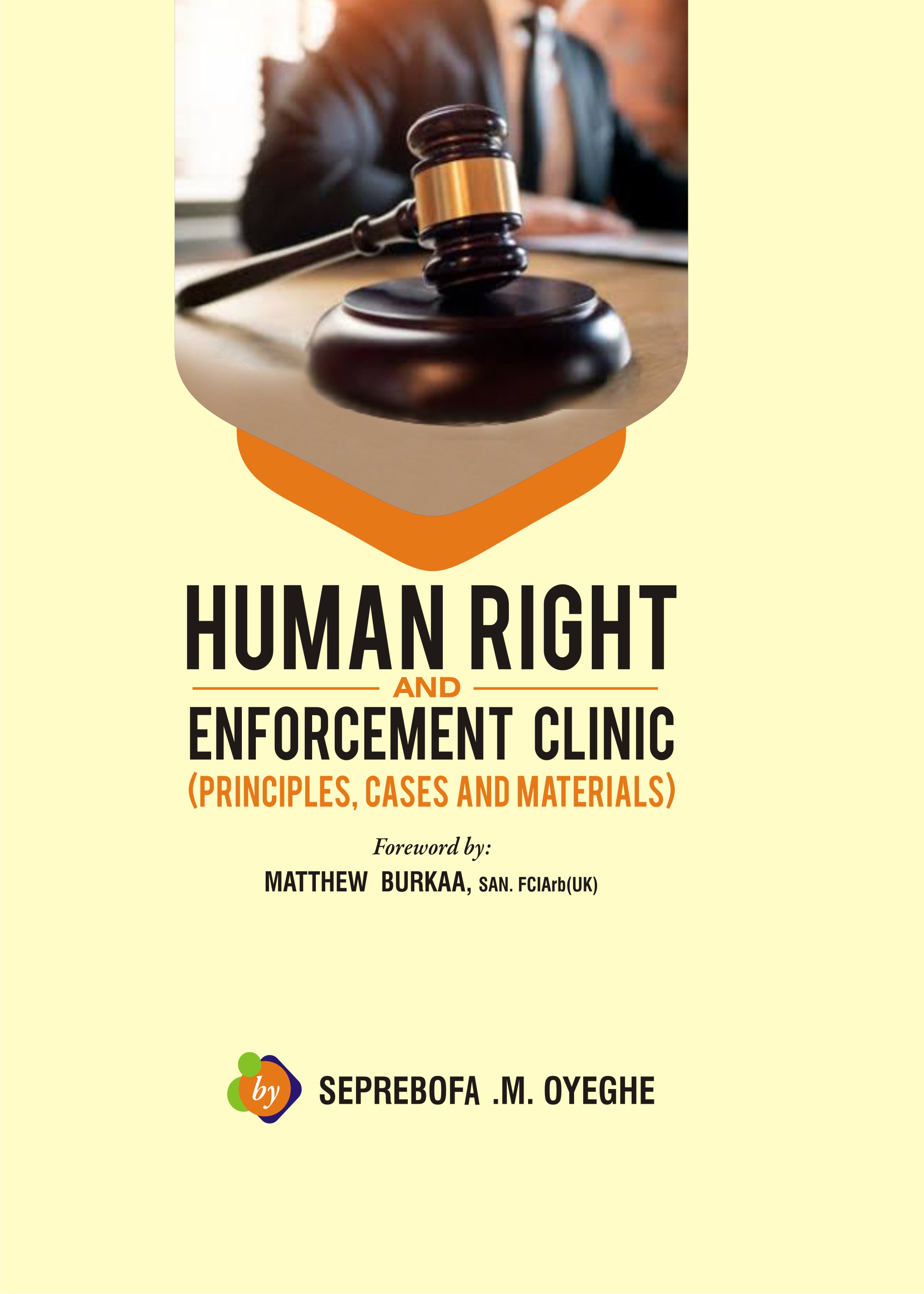 Cover of Human Rights and Enforcement Clinic by Seprebofa M. Oyeghe