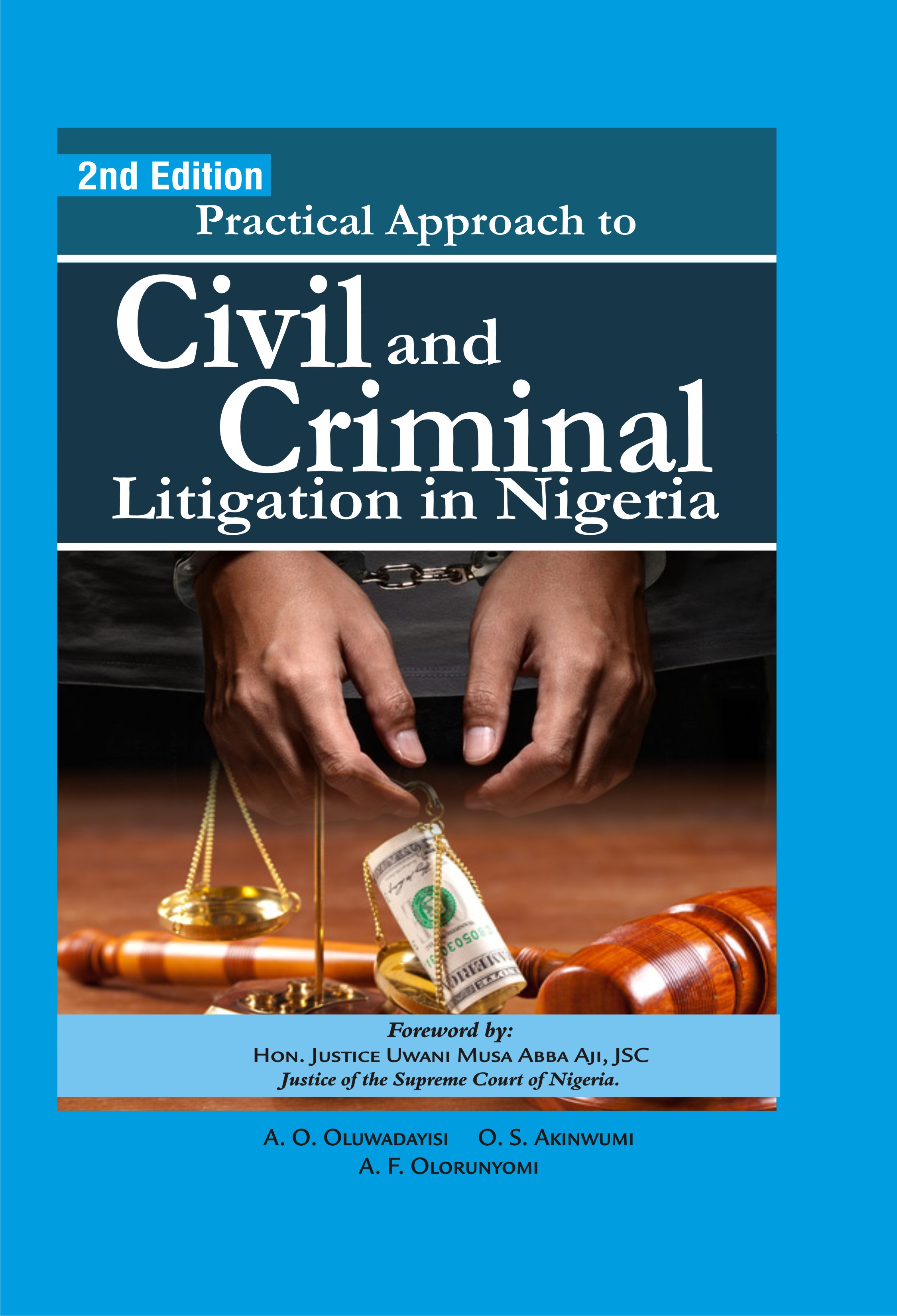 Cover of Practical Approach to Civil and Criminal Litigation in Nigeria by Akin Olawale Oluwadayisi