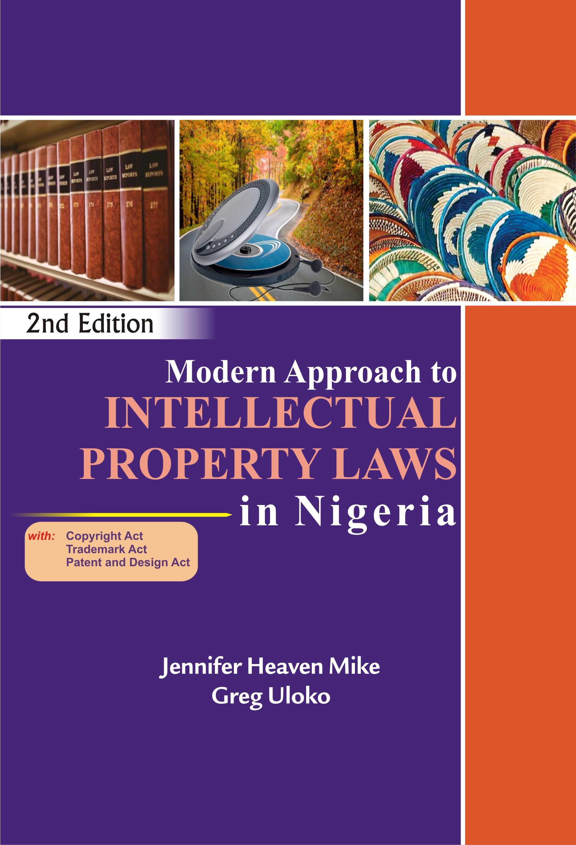 Cover of Modern Approach to Intellectual Property Law in Nigeria by Jennifer Heaven Mike