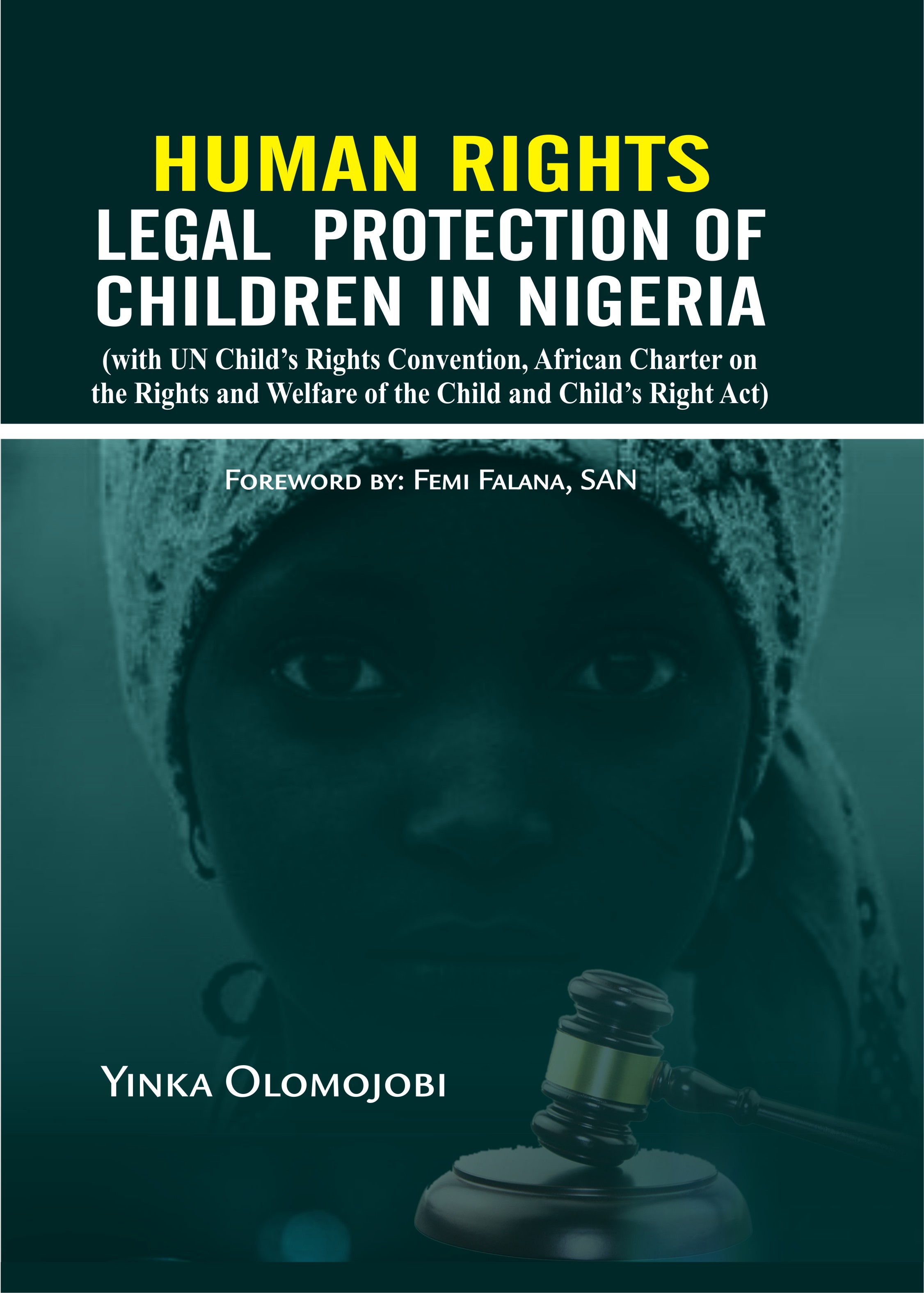 Cover of Human Rights Legal Protection of Chrildren in Nigeria by Yinka Olomojobi
