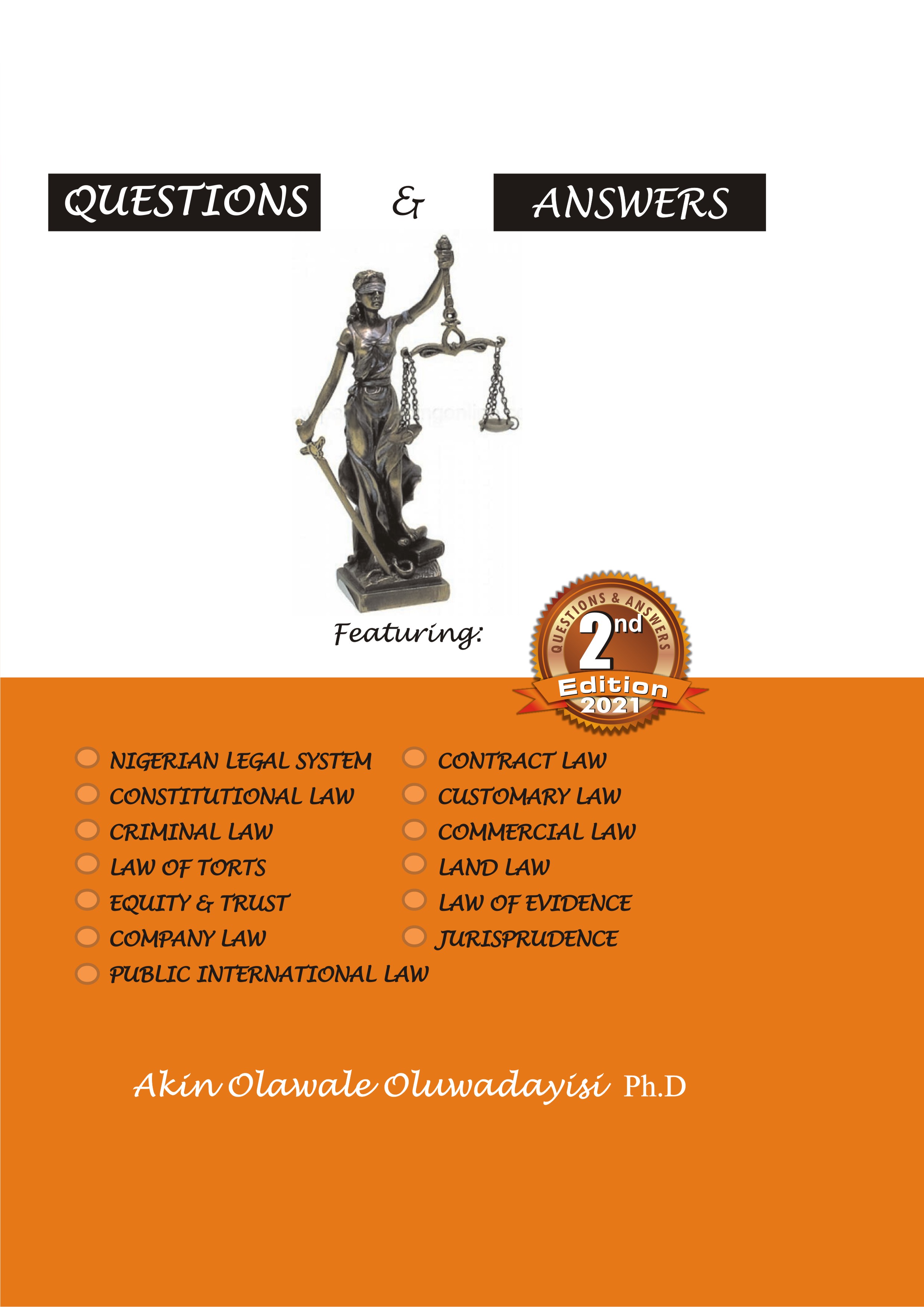Cover of Questions and Answers by Akin Olawale Oluwadayisi