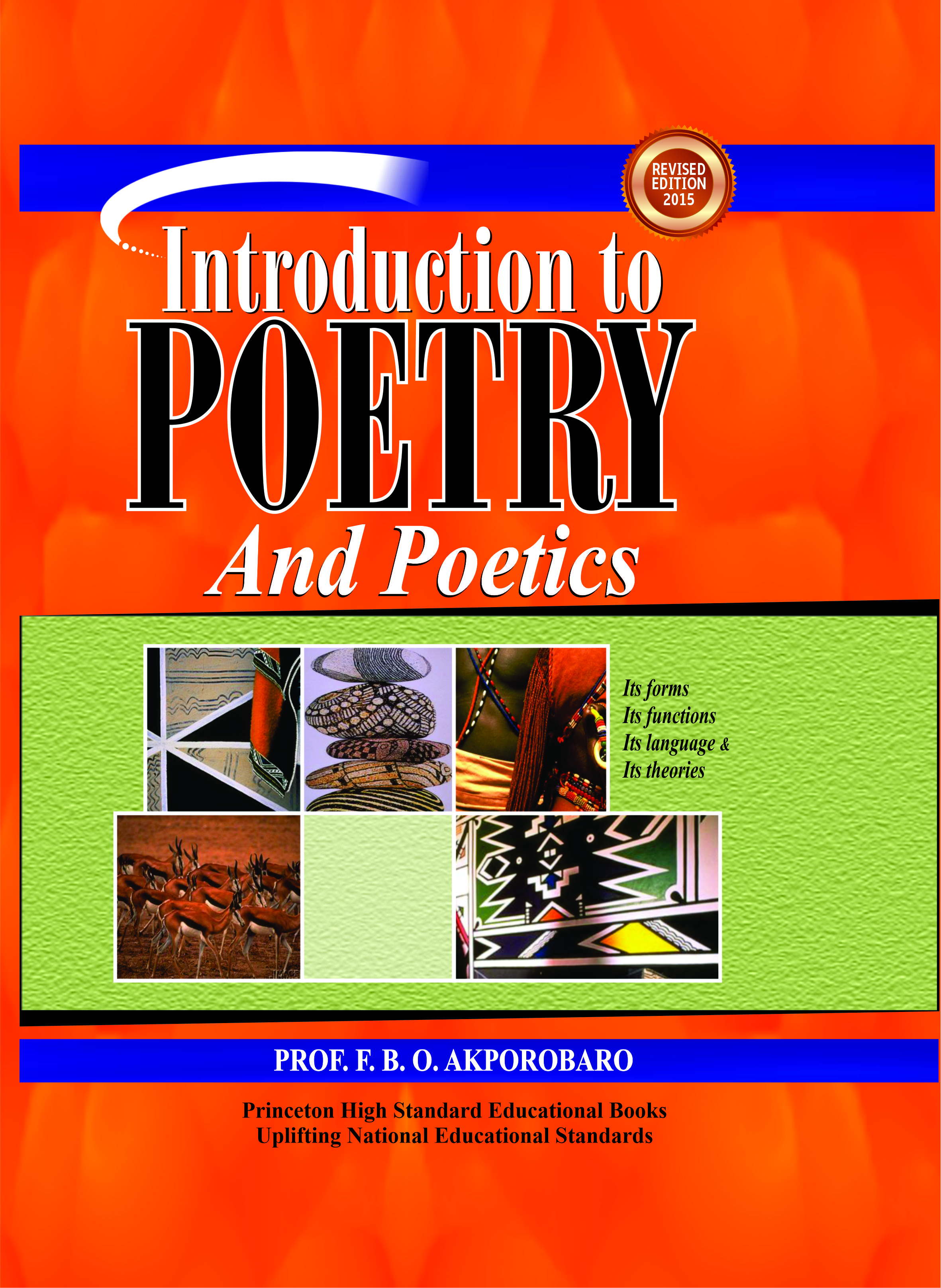 Cover of Introduction to Poetry by F. B. O. Akporobara